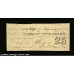 Clarksville, TN - Planters Bank 25¢, 30¢ Jan. 1, 1862 G114, G116, Garland 190, 191A nice pair of fra