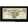 Image 1 : Iron Valley Mines, TN - William H. Watson 50¢ 187- UNLA rare remainder from this 1870s scrip issue,