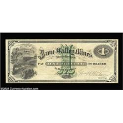 Iron Valley Mines, TN - William H. Watson $1 187- UNLA post office was established at Iron Valley Mi
