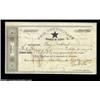 Image 1 : Columbia, TX - Republic of Texas "Texian Army" Warrant $33.33 Jan. 17, 1837 Cr. C6 Medlar 6An ornate