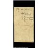 Image 2 : Houston, TX - Republic of Texas Treasury Warrant $96.00 June 17, 1837 Cr. HW1a Medlar 2This early is