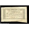 Image 1 : Menard, TX - Town of Menard $100 UNLA rare stock certificate from this small settlement on the San S