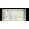 Image 1 : Velasco, TX - Republic of Texas Treasury Warrant $45.00 July 6, 1836 Cr. V2 Medlar 3A very nice exam