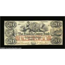 St. Albans, VT - Franklin County Bank $20 July 10, 1864 G20aA multi vignetted piece with an orange d