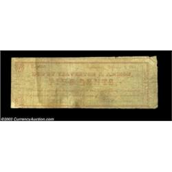 Harrisonburg, VA- Yelverton C. Ammon 5¢ Sept. 1, 1861 Jones CR09S-87A truly rare note issued by Mr.