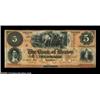 Image 1 : Weston, VA - Bank of Weston $5 _________ 18___ G2aA scarce and attractive note with a striking red o