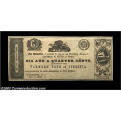 Winchester, VA - George F. Hupp6 1/4¢ Nov. 1, 1839, 12 1/2¢ Nov. 1, 1839, 25¢ Nov. 1, 1839, 50¢ Nov.