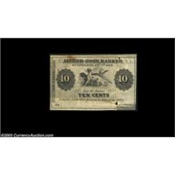 Hudson, WI- Alfred Goss 10¢ Nov. 1, 1862 Krause SC2The only denomination listed by Krause from this