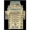 Image 1 : Miscellany.Montgomery, AL - State of Alabama 50¢, 25¢ (4) Cr. 4, 6 (3), 7 CURaleigh, NC - State of N