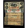 Image 1 : Mixed States Obsoletes.New Haven, CT - City Bank of New Haven $3 G36c remainder CUCalais, ME - Washi