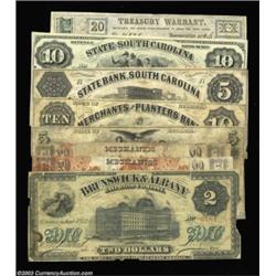 Various Southern Issues.Brunswick, GA - Brunswick & Albany Railroad Company $2 Mar. 4, 1871 Fine, ch