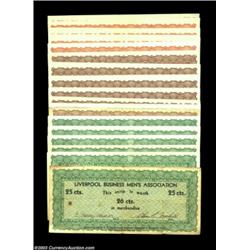 Liverpool, NY- Liverpool Business Men's Association 25¢, 50¢ $1 Shafer 210.25, 210-.50, 210-1Twenty