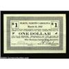 Image 1 : Elkin, NC- Elkin Merchants Clearing House Association $25¢, $1 March 10, 1933 Shafer UNLThis scrip i