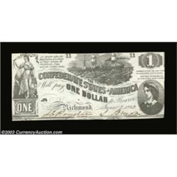 T44 $1 1862. A bright, crisp example with somewhat typical trimming at the top but sufficient margin