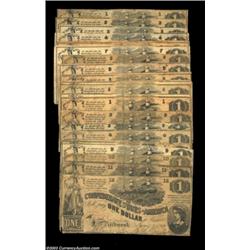 Specialized Collection of T44 $1s. This large specialized grouping consists of one note each of Firs