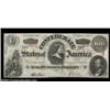 Image 1 : T56 $100 1863. A lovely 1863 Hundred with great eye appeal. Deep embossing is evident on the serial