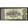 Image 1 : T59 $10 1863. Choice About Uncirculated.  Important notice: Heritage usually auctions material at th