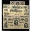 Image 1 : Assorted Confederate Type Notes. Included are a T36 $5 1861 (Fine-VF, CC), T39 $100 1862 (XF), T41 $