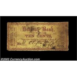 Winsted, CT- Clifton Mill Co. 10¢ Oct. 15, 1862A very rare issuer and note. Fine.  Important notice: