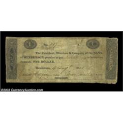 Henderson, KY - Bank of Henderson $1 Aug. 4, 1818 G12 SENCAn early Kentucky note printed by Murray,
