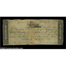 Lexington, KY - Kentucky Insurance Company  $100 Post Note  May 2, 1816A well circulated Post Note f