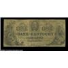 Image 1 : Louisville, KY - Bank of Kentucky $1 August 15, 1856 C250A Fine example of the issue payable at the