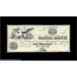New Orleans, LA - Canal Bank $20 Remainder G32 AU, $500 Remainder G70a Uncirculated; $1000 Remainder