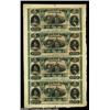 Image 1 : New Orleans, LA - Citizens' Bank of Louisiana $1-$1-$2-$3 Uncut Sheets (2) G2-G2-G4-G6, $5-$5-$5-$5