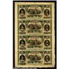 Image 2 : New Orleans, LA - Citizens' Bank of Louisiana $1-$1-$2-$3 Uncut Sheets (2) G2-G2-G4-G6, $5-$5-$5-$5
