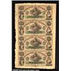 Image 4 : New Orleans, LA - Citizens' Bank of Louisiana $50-$50-$50-$50 Uncut Sheets (2) G40a-G40a-G40a-G40a,