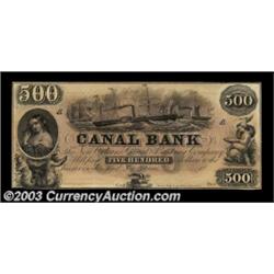 New Orleans, LA - New Orleans Canal & Banking Co. $500 G70a, $1,000 G80aA beautiful pair of high den