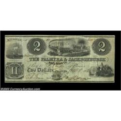 Palmyra, MI- The Palmyra & Jacksonburgh Rail Road Co. $2 April 5, 1838 Bowen 5A high grade example b