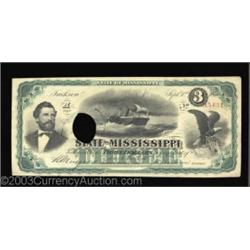 Jackson, MS - State of Mississippi $5, $3, $2, $1 Sept. 1, 1870 Cr. 50, 51, 52, 53A nice group of fo