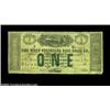 Image 1 : Woodville, MS- West Feliciana Rail Road Co. $1 Jan. 16, 1862 Leggett 9Evenly circulated no-problems