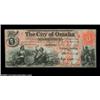 Image 1 : Omaha, NE - The City of Omaha $3 Sept. 10, 1857A well margined example of this scarce and popular de