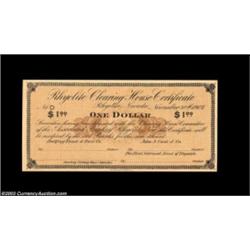 Rhyolite, NV- Rhyolite Clearing House $1 Nov. 30, 1907The first of an unprecedented four piece offer