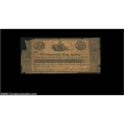 Marshallville, NJ- R. Marshall & Co. 12 1/2¢ June 16, 1837 Wait UNLA rare note which is an unlisted