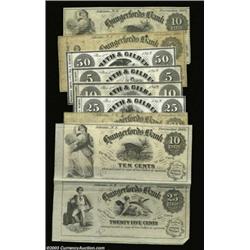 Adams, NY- S.N. Bond 5¢, 10¢ Nov. 1862 Harris 14, 15; Smith & Gilbert 5¢, 10¢, 25¢, 50¢ Nov. 1, 1862