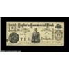 Image 1 : Adams, NY- Taylor's Commercial Bank $10 UNLAn intriguing note which has the look of a piece of colle