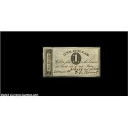 Albany, NY- C.S. Bennett $1 Sept. 1, 1857 Harris 240The only note listed in Harris for this issuer.