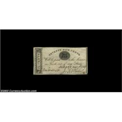 Albany, NY- J.F. Whitney 12 1/2¢, 75¢ Sept. 9, 1860, Sept. 1, 1857 Harris 345, 348The only two denom