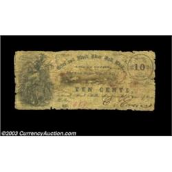Alder Creek Station, NY- Utica & Black River Rail Road 10¢ Sept. 25, 1862 Harris 2Unlike the 5¢ and