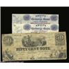 Image 1 : Almond, NY- L.S. Anderson 10¢, 25¢ Sept. 25, 1862 Harris 6, 7, I. & D. Rawson 50¢ Sept. 10, 1862 Har