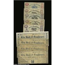 Barrytown, NY- W.J. Best 5¢, 10¢, 25¢, 50¢ Oct. 1, 1862 Harris 5, 6, 7, 8; Augustus Martin 5¢ (2), 1
