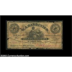 Brown's Corners, NY- W.A. Gardinier 3¢, 10¢, 25¢ (2) Nov. 20, 1862 Harris 1, 3, 4Four pieces, three