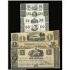 Image 1 : Buffalo, NY- Benjamin Rathbun 6 1/4¢, 12 1/2¢ 25¢, 50¢ $1 (3) Harris 170-176Seven pieces of scrip fr