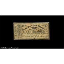 Camden, NY- J.H. Tracy 25¢ Oct. 27, 1862 Harris 27A rare piece of scrip from Mr. Tracy, a dealer in