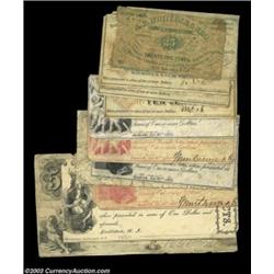 Miscellaneous New York State Scrip Issues.Castleton, NY - J.W. Snedeker 50¢ Harris 8 (plate note) Ex