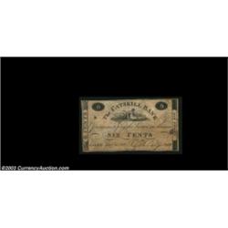 Catskill, NY- The Catskill Bank 6¢ Jan. 2, 1816 Haxby UNL Harris 14A truly rare early note in a very