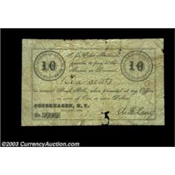 Copenhagen, NY- A. B. Lang 10¢ Nov. 1862 Harris 5The Harris plate note, and the sole piece listed fr